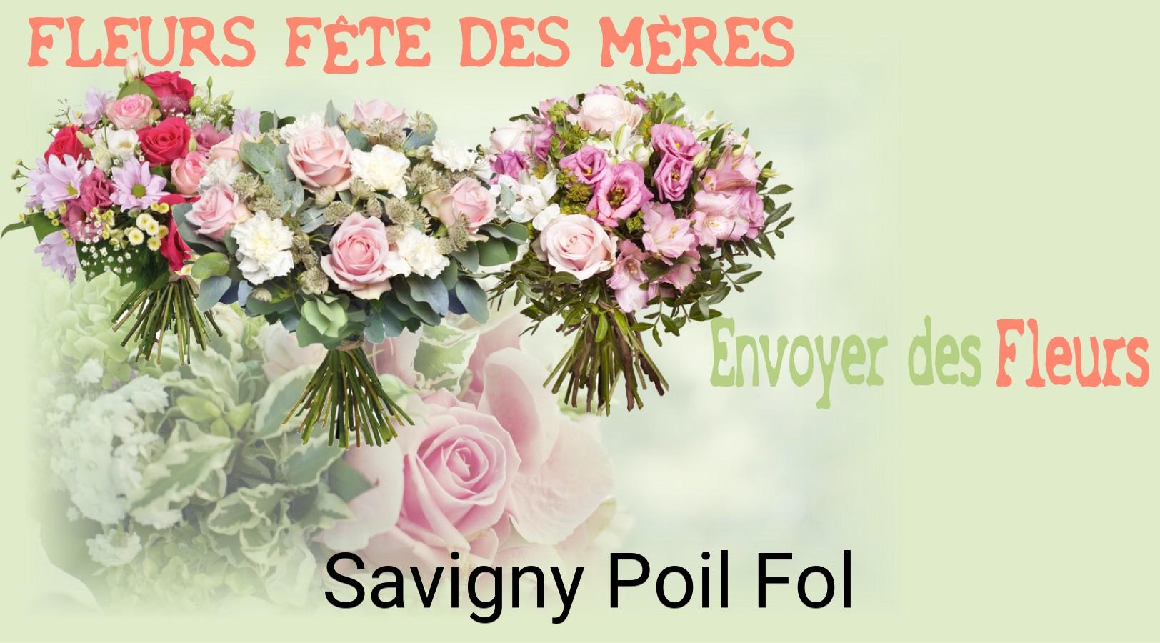 Bouquet de Fête des Mères livré à Savigny-Poil-Fol